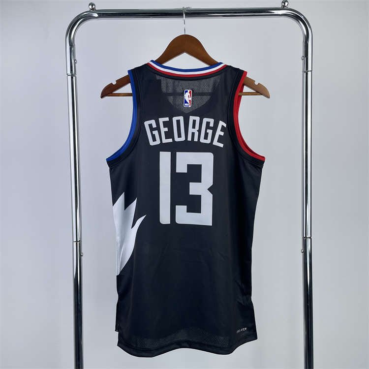 b7eeefda Los Angeles Clippers Kawhi Leonard #2 Jordan Brand Black 2022/23 Statement Edition Swingman Jersey - Image 11