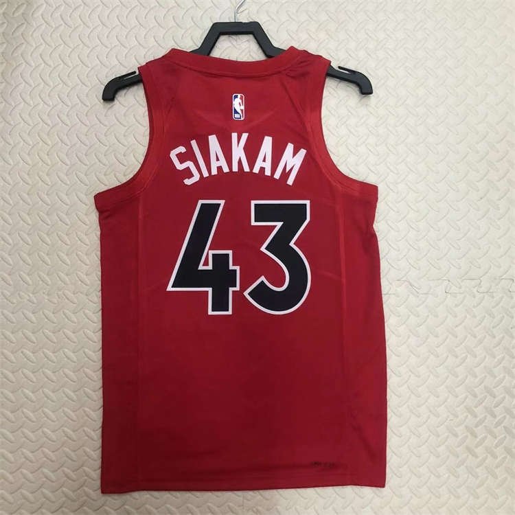 b9082931 Toronto Raptors Pascal Siakam #43 Red 2022/23 Swingman Jersey - Icon Edition - Image 12