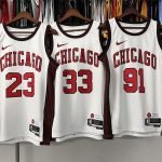Chicago Bulls DeMar DeRozan #11 White 2022/23 Swingman Jersey - City Edition - Image 3