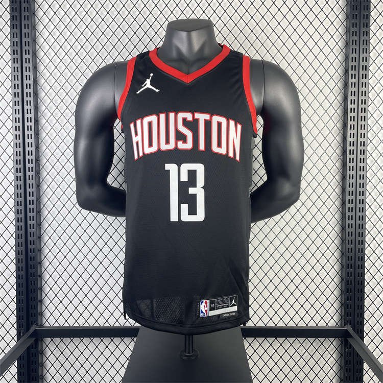 c6f9c813 Houston Rockets Jalen Green #4 Black 2023/24 Swingman Jersey - Statement Edition - Image 10