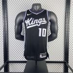 Sacramento Kings De'Aaron Fox Black 2023/24 Swingman Jersey - Icon Edition - Image 6