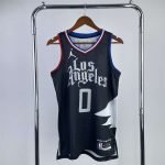 Los Angeles Clippers Kawhi Leonard #2 Jordan Brand Black 2022/23 Statement Edition Swingman Jersey - Image 6