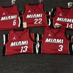 Miami Heat Jimmy Butler #22 Jordan Brand Red 2022/23 Swingman Jersey - Statement Edition - Image 3