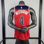 Washington Wizards Bradley Beal #3 Red 2022/23 Swingman Jersey - Icon Edition - Image 11