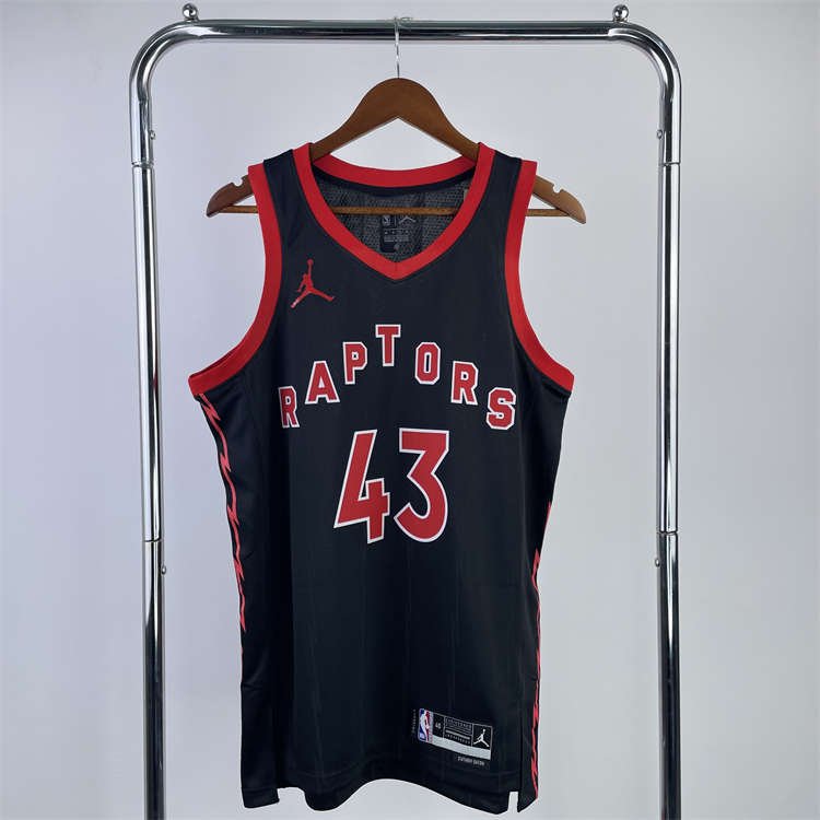 dee1b682 Toronto Raptors Pascal Siakam #43 Black 2022/23 Swingman Jersey - Statement Edition - Image 9