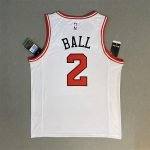 Chicago Bulls DeMar DeRozan #11 White 2022/23 Swingman Jersey - Association Edition - Image 5
