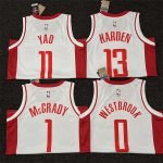 Houston Rockets Jalen Green #4 White 2022/23 Swingman Jersey - Association Edition - Image 3