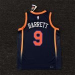 New York Knicks Julius Randle #30 Jordan Brand Navy 2022/23 Swingman Jersey - Statement Edition - Image 8