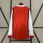 98-99 Arsenal Home Kit Full Sleeve Retro Jersey Football Shirt S-XXL - Image 2