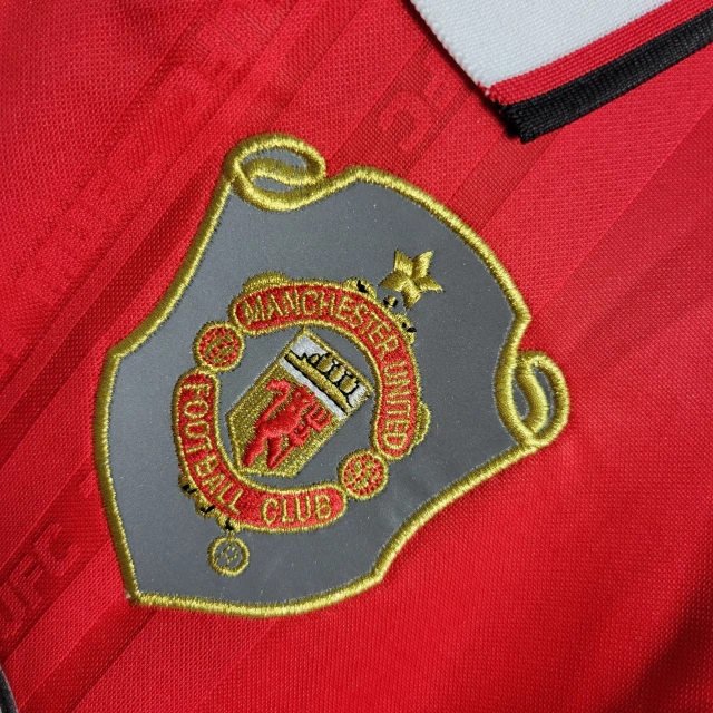 empty-placeholder.webp (1) 99-00 Retro Manchester United Home Kit Jersey Football Shirt S-XXL - Image 2