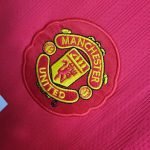 07-08 Retro Manchester United Home Kit Full Sleeve Jersey Football Shirt S-XXL - Image 3
