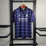 99-90 Retro Manchester United Away Kit Jersey Football Shirt S-XXL