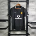 03-04 Retro Manchester United Away Kit Jersey Football Shirt S-XXL