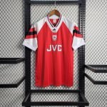 92-93 Arsenal Retro Home Jersey Football Shirt S-XXL