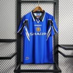 96-97 Retro Manchester United Away Kit Jersey Football Shirt S-XXL