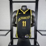Golden State Warriors Stephen Curry #30 Black 2023/24 Swingman Jersey - City Edition - Image 8