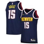 Denver Nuggets Nikola Jokic #15 Navy 2022/23 Swingman Jersey - Icon Edition
