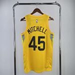 Utah Jazz Jordan Clarkson #00 Gold 2022/23 Swingman Jersey - Icon Edition - Image 7