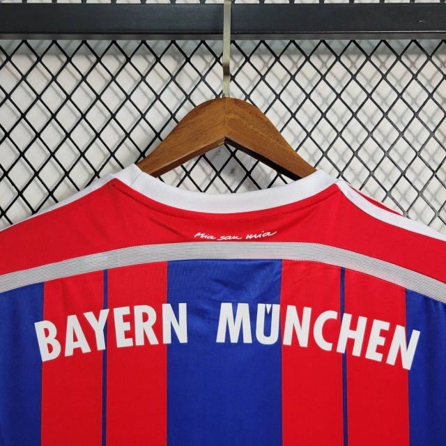 1 (1) 14-15 Bayern Munich Home Kit Retro Jersey Football Shirt - Image 4