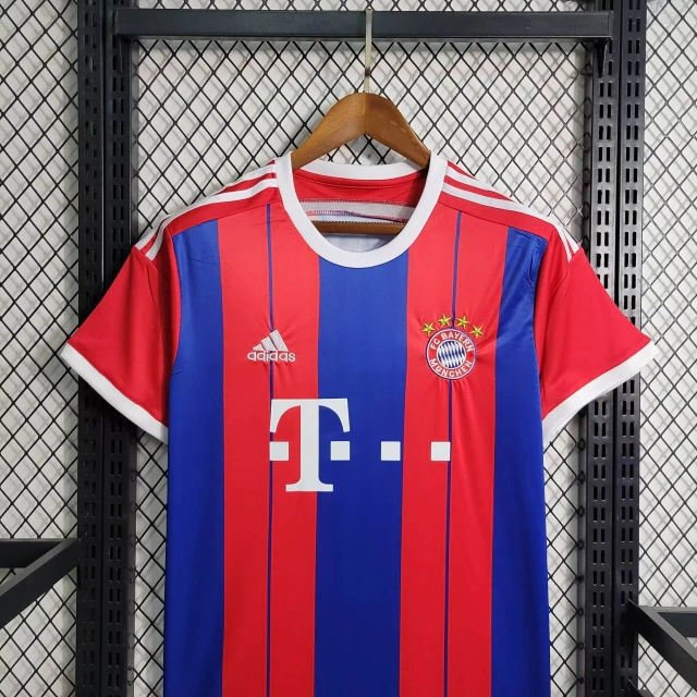 1 (3) 14-15 Bayern Munich Home Kit Retro Jersey Football Shirt - Image 3