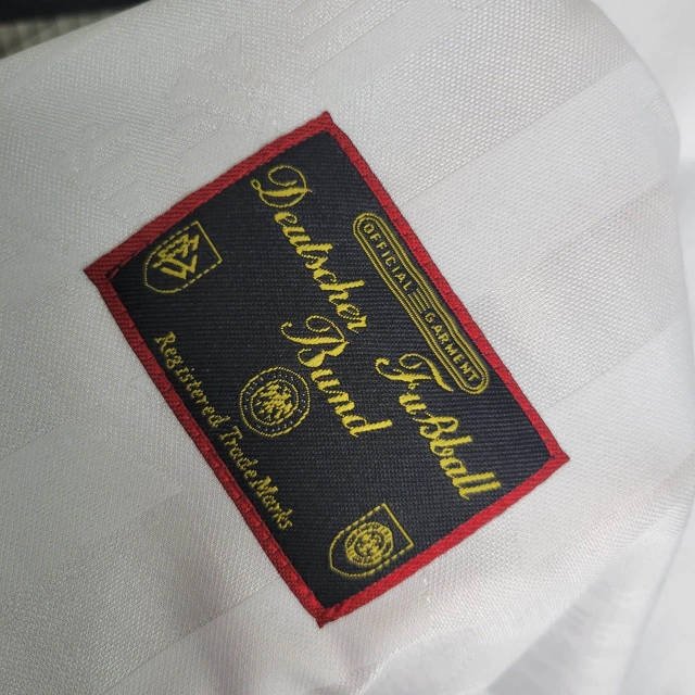 1 (3) 96 Germany Home Kit Retro Jersey Football Shirt - Image 4