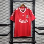 08-09 Liverpool Home Kit Retro Jersey Football Shirt S-XXL