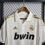 11-12 Real Madrid Home Kit Retro Jersey Football Shirt S-XXL - Image 3