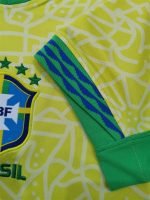 24-25 Brazil Home Kit (Fans Version) Jersey Football Shirt - Image 6