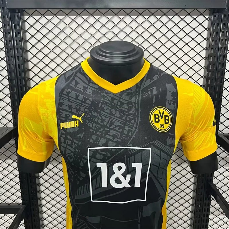 a (2) 24-25 Dortmund Home Kit (Player Version) Jersey Football Shirt - Image 3
