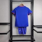 24-25 Kids France Home Kit Jersey Football Size 16-28 - Image 2
