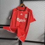 06-07 Liverpool Home Kit Retro Jersey Football Shirt S-XXL - Image 3