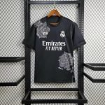 (Fans Version) 23-24 Real Madrid Kit Y3 Black Jersey Football Shirt