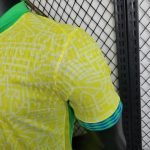24-25 Brazil Home Kit (Player Version) Jersey Football Shirt - Image 7