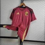 24-25 Belgium Home Kit (Fans Version) Jersey Football Shirt - Image 3