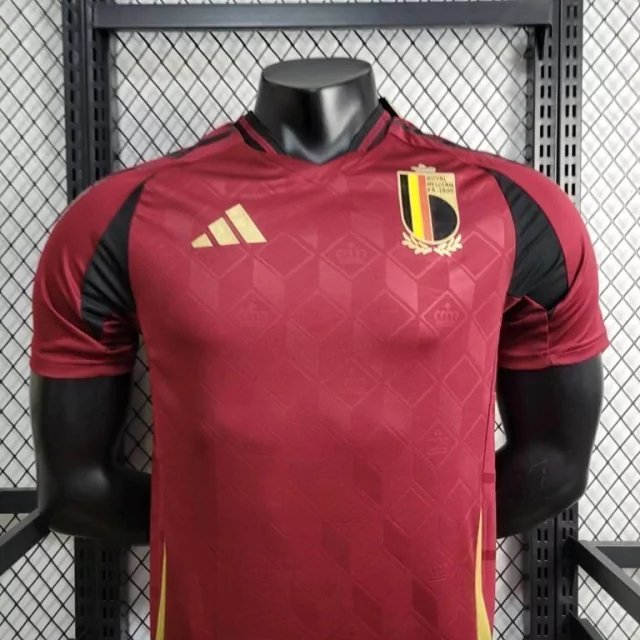 empty-placeholder.webp (2) 24-25 Belgium Home Kit (Player Version) Jersey Football Shirt - Image 3