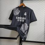 (Fans Version) 23-24 Real Madrid Kit Y3 Black Jersey Football Shirt - Image 3