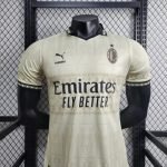 24-25 AC Milan Kit  (Player Version) Jersey Football Shirt - Image 3