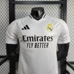 (Player Version) 24-25 Real Madrid Home Kit Jersey Football Shirt - Image 3