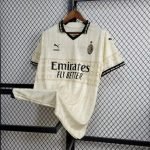 24-25 AC Milan Kit (Fans Version) Jersey Football Shirt - Image 3
