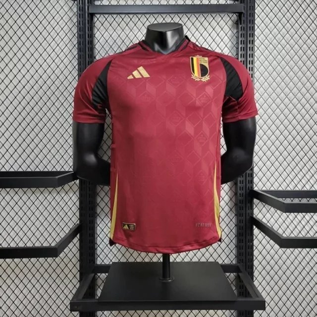 empty-placeholder.webp 24-25 Belgium Home Kit (Player Version) Jersey Football Shirt - Image 1