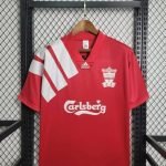 92-93 Liverpool Home Kit Retro Jersey Football Shirt S-XXL - Image 4