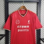 85-86 Liverpool Home Kit Retro Jersey Football Shirt S-XXL - Image 4