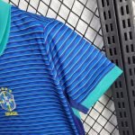 24-25 Kids Brazil Away Kit Jersey Football Size 16-28 - Image 5