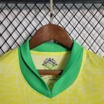 24-25 Kids Brazil Home Kit Jersey Football Size 16-28 - Image 4