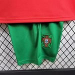 24-25 Kids Portugal Home Kit Jersey Football Size 16-28 - Image 6