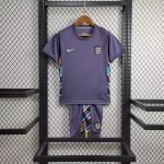 24-25 Kids England Away Kit Jersey Football Size 16-28