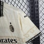 24-25 AC Milan Kit (Fans Version) Jersey Football Shirt - Image 8