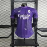 (Player Version) 23-24 Real Madrid Kit Y3 Purple Jersey  Football Shirt