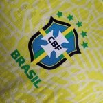 24-25 Brazil Home Kit (Player Version) Jersey Football Shirt - Image 4