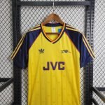 88-89 Arsenal Away Kit Retro Jersey Football Shirt S-XXL - Image 3